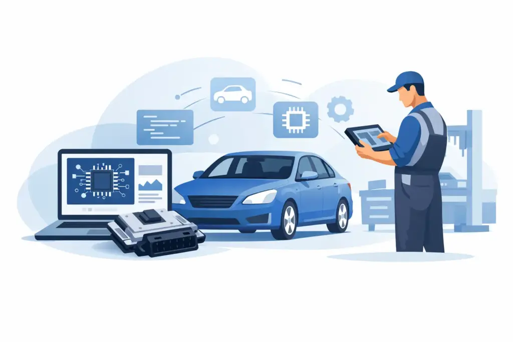 Oryginalne pliki ECU w pracy dobrego warsztatu